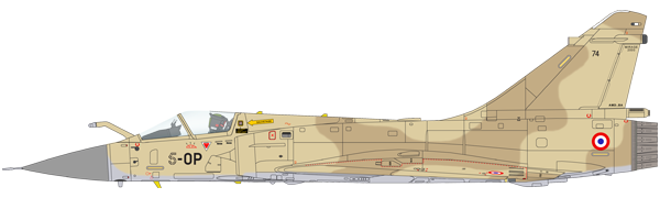 Mirage 2000C durant l'opération Daguet